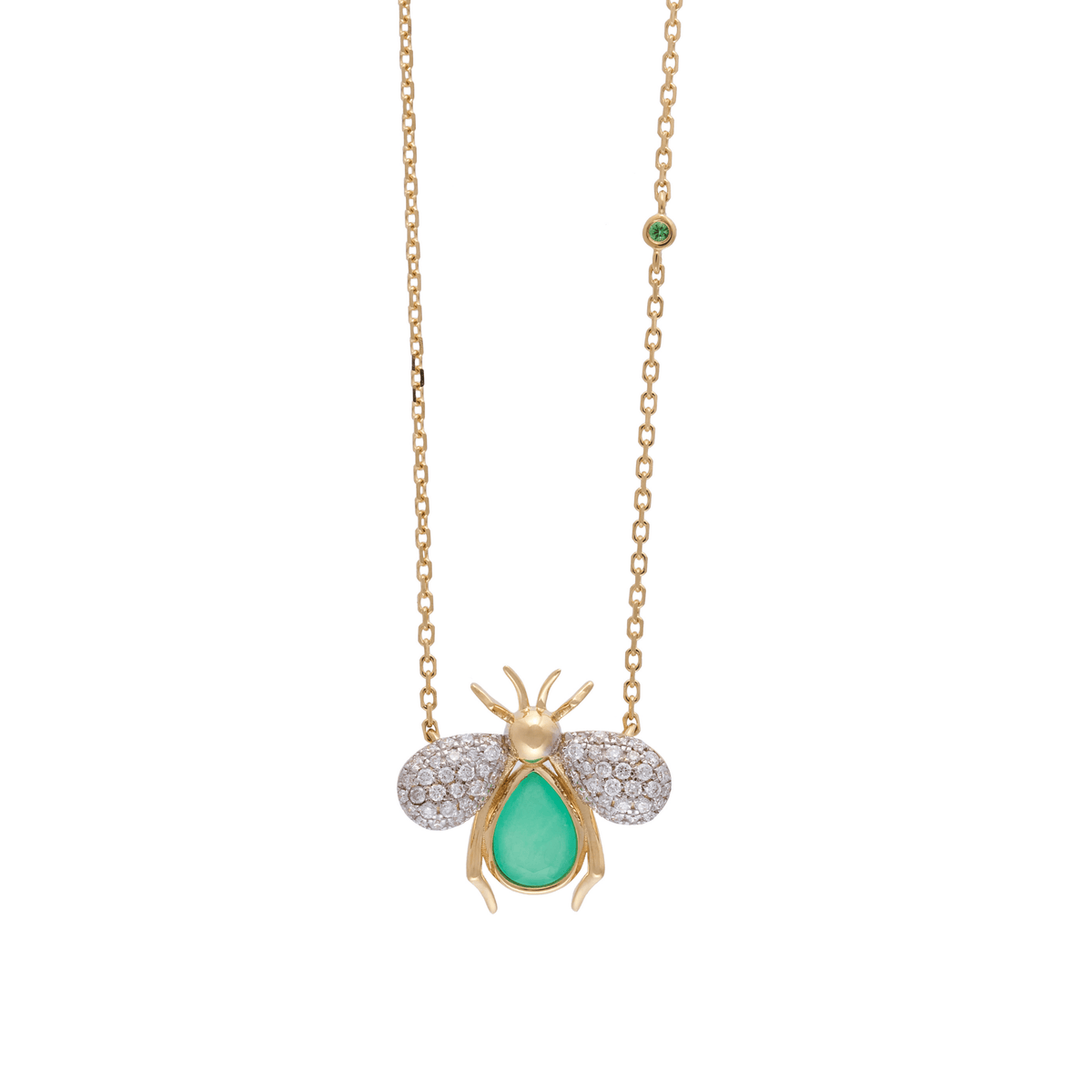 Abeja Real Jade Necklace