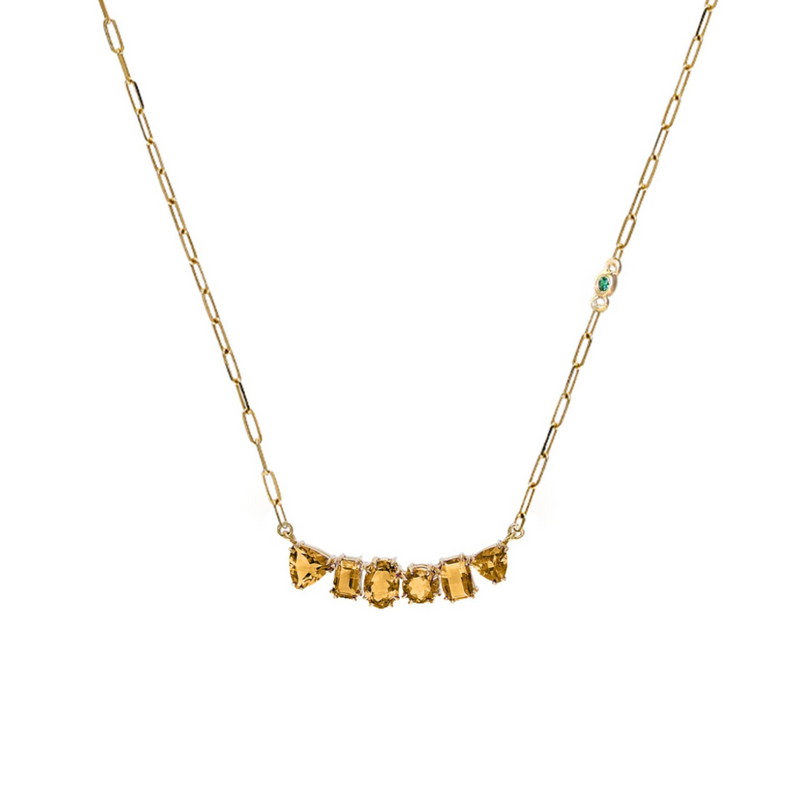 Big Bang Citrine Necklace