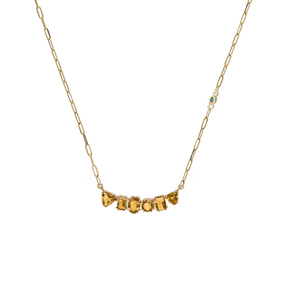 Big Bang Citrine Necklace