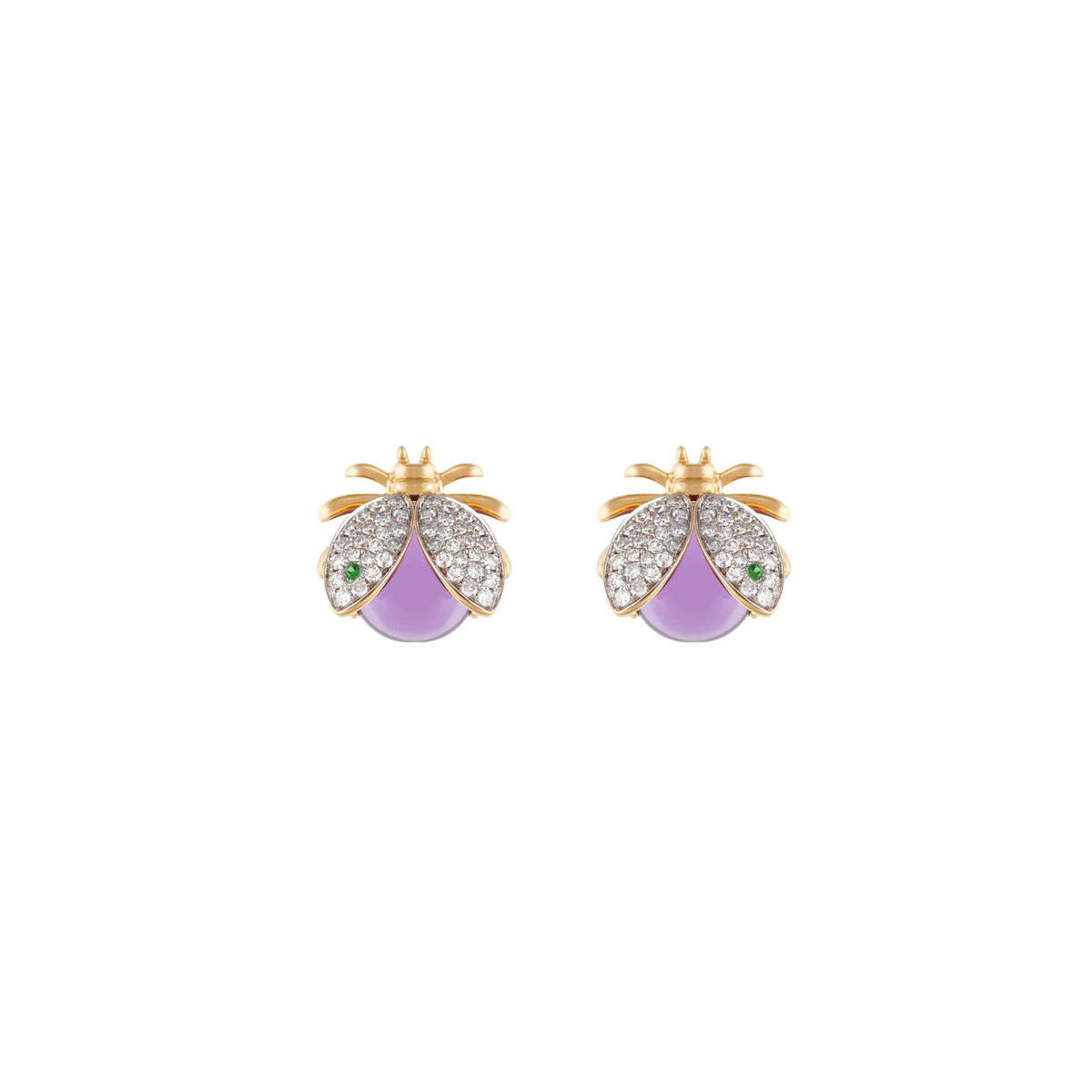 Catarina Earrings Amethyst