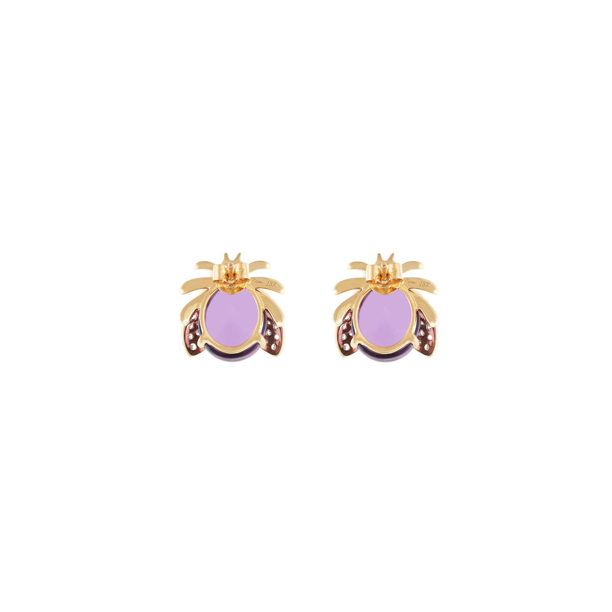 Catarina Earrings Amethyst