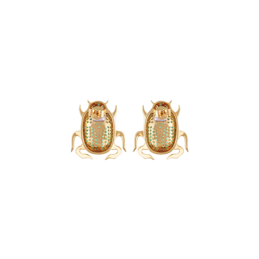 Delirio Beetle Earrings