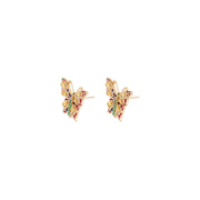 Butterfly Iris Earrings