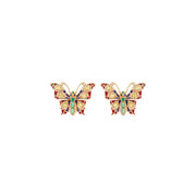 Butterfly Iris Earrings