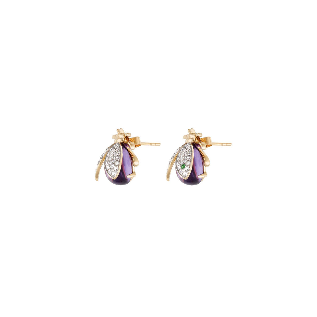 Catarina Earrings Amethyst