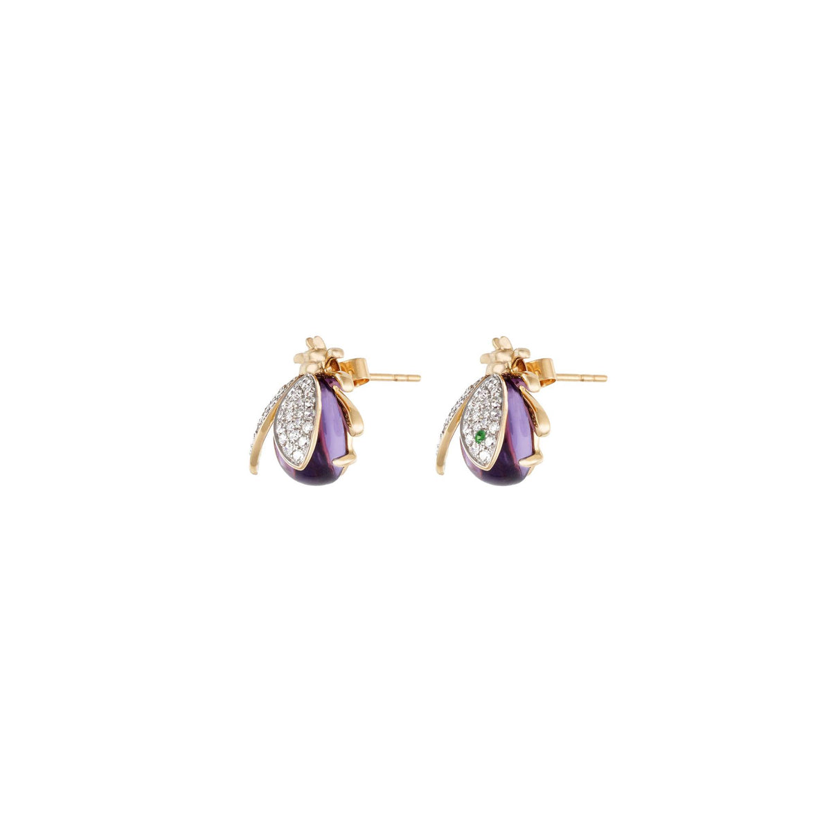 Catarina Earrings Amethyst