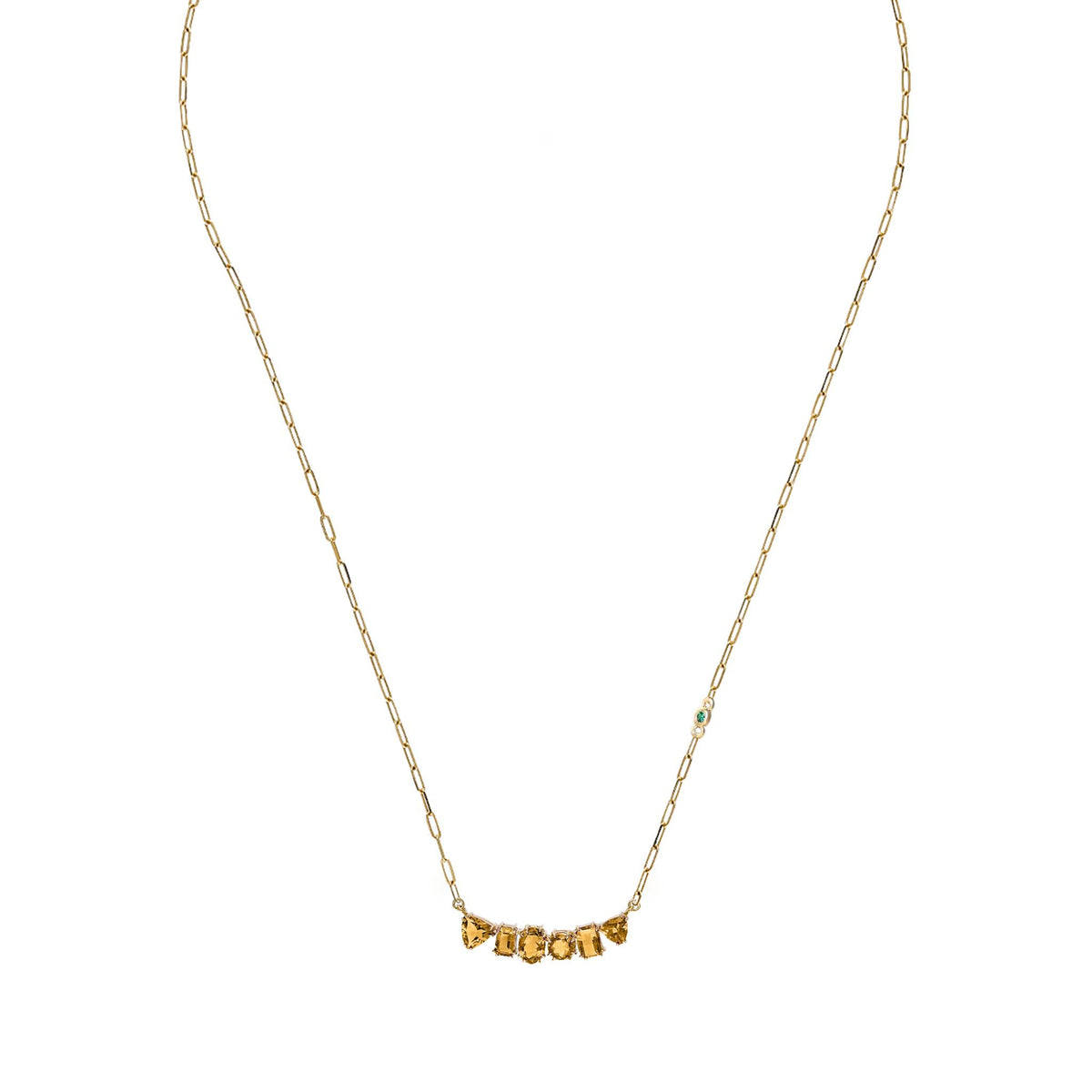 Big Bang Citrine Necklace