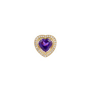 Aldebaran Heart Ring Amethyst