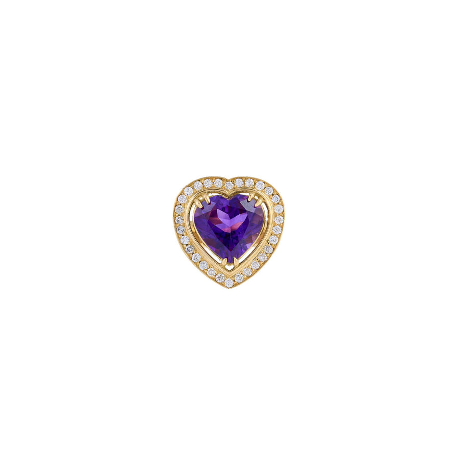 Aldebaran Heart Ring Amethyst