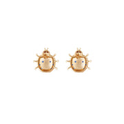 Vegetal Fauna Ladybug Earrings