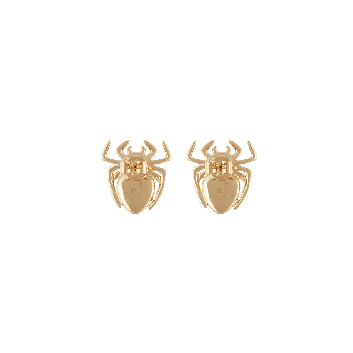 Lola Spider 18k Gold Spinel Earrings