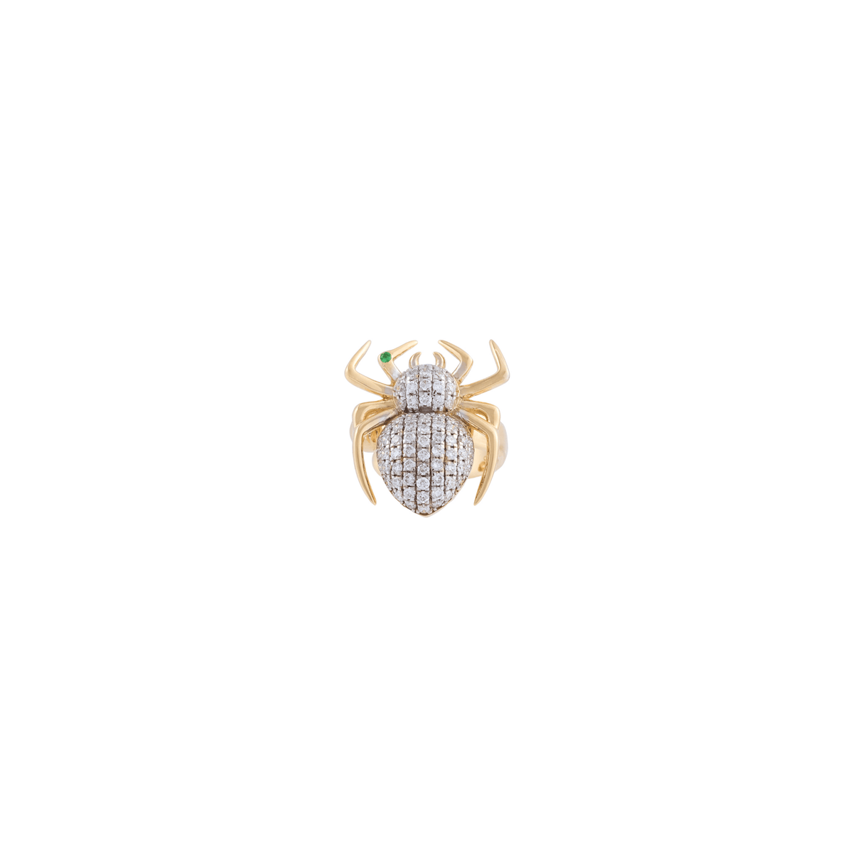 Lola Spider 18k Gold Diamond Ear Cuff