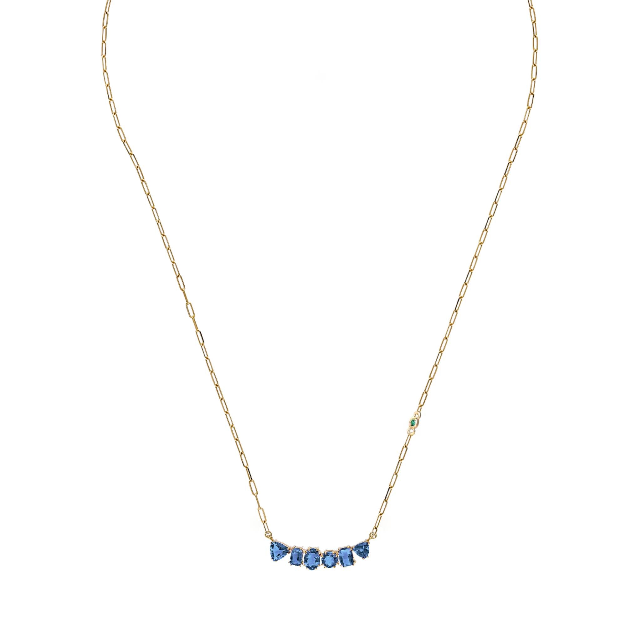 Big Bang London Blue Topaz Necklace