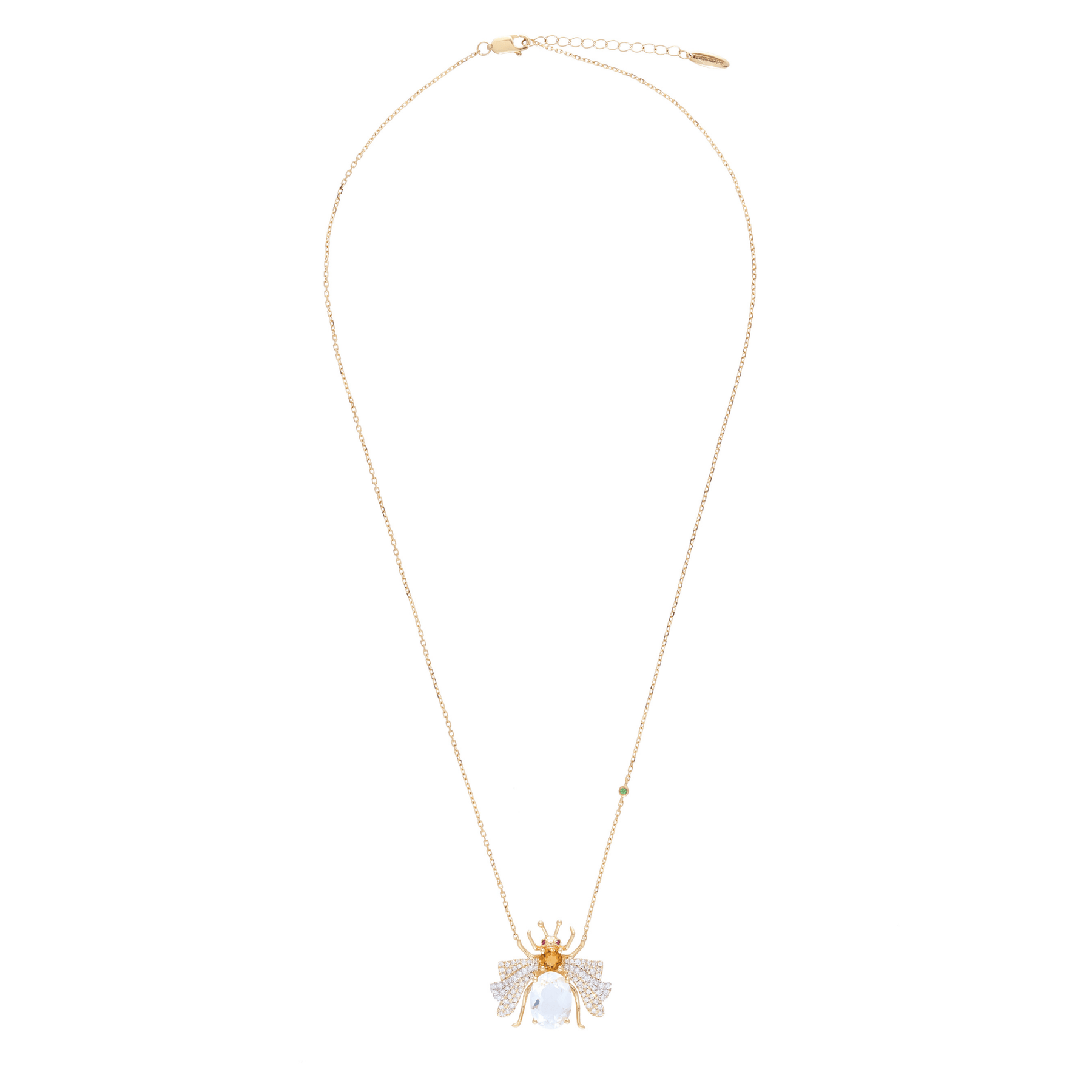 Candy 18k Gold Quartz Necklace