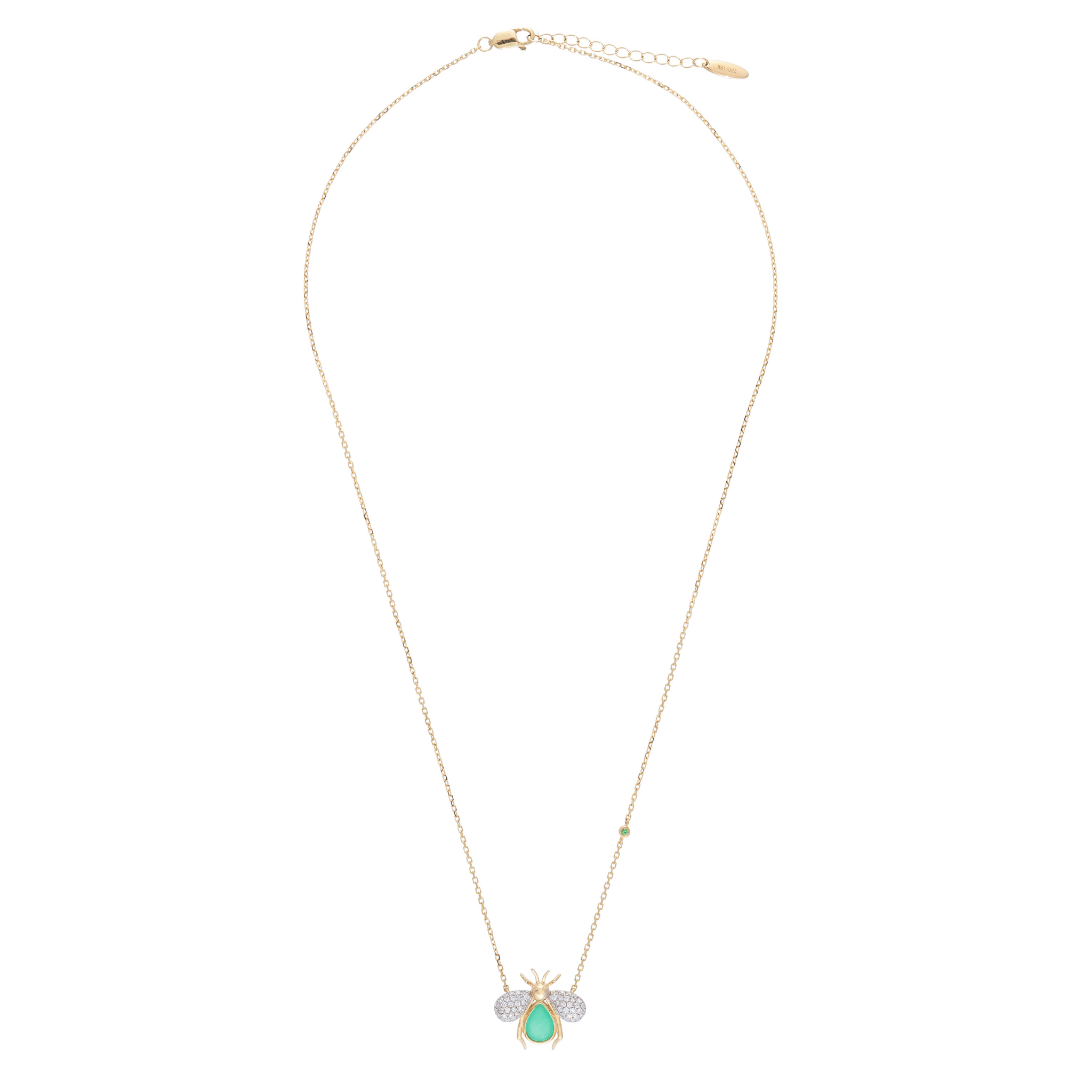 Abeja Real Jade Necklace