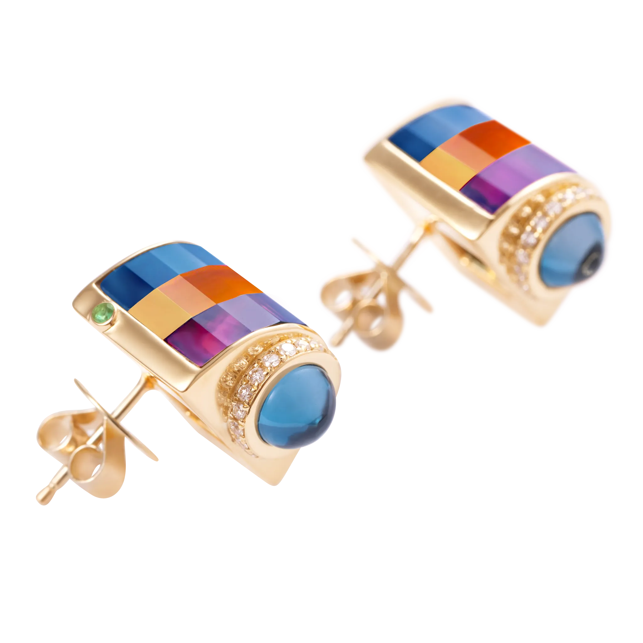 Iridia Rainbow Earrings