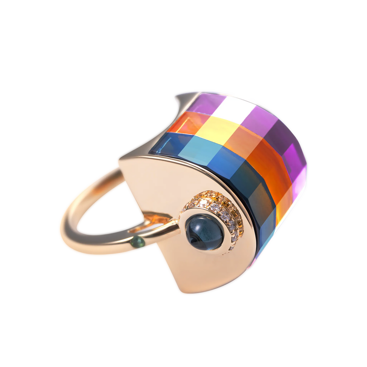 Iridia Rainbow Ring