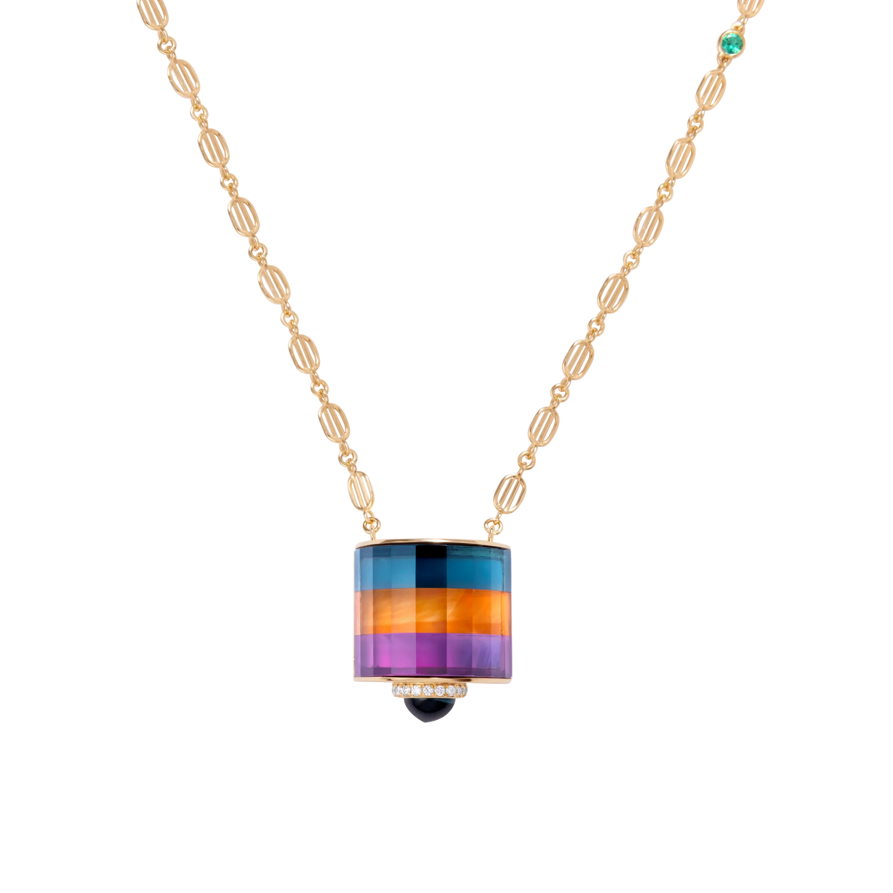 Iridia Rainbow Necklace