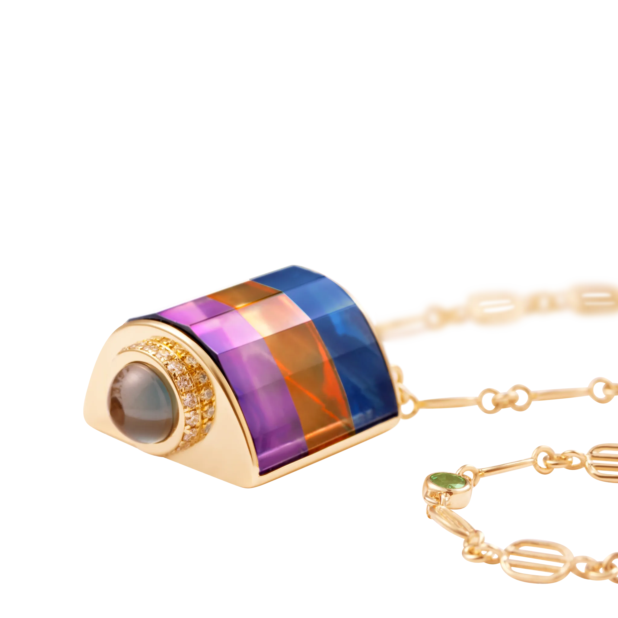 Iridia Rainbow Necklace