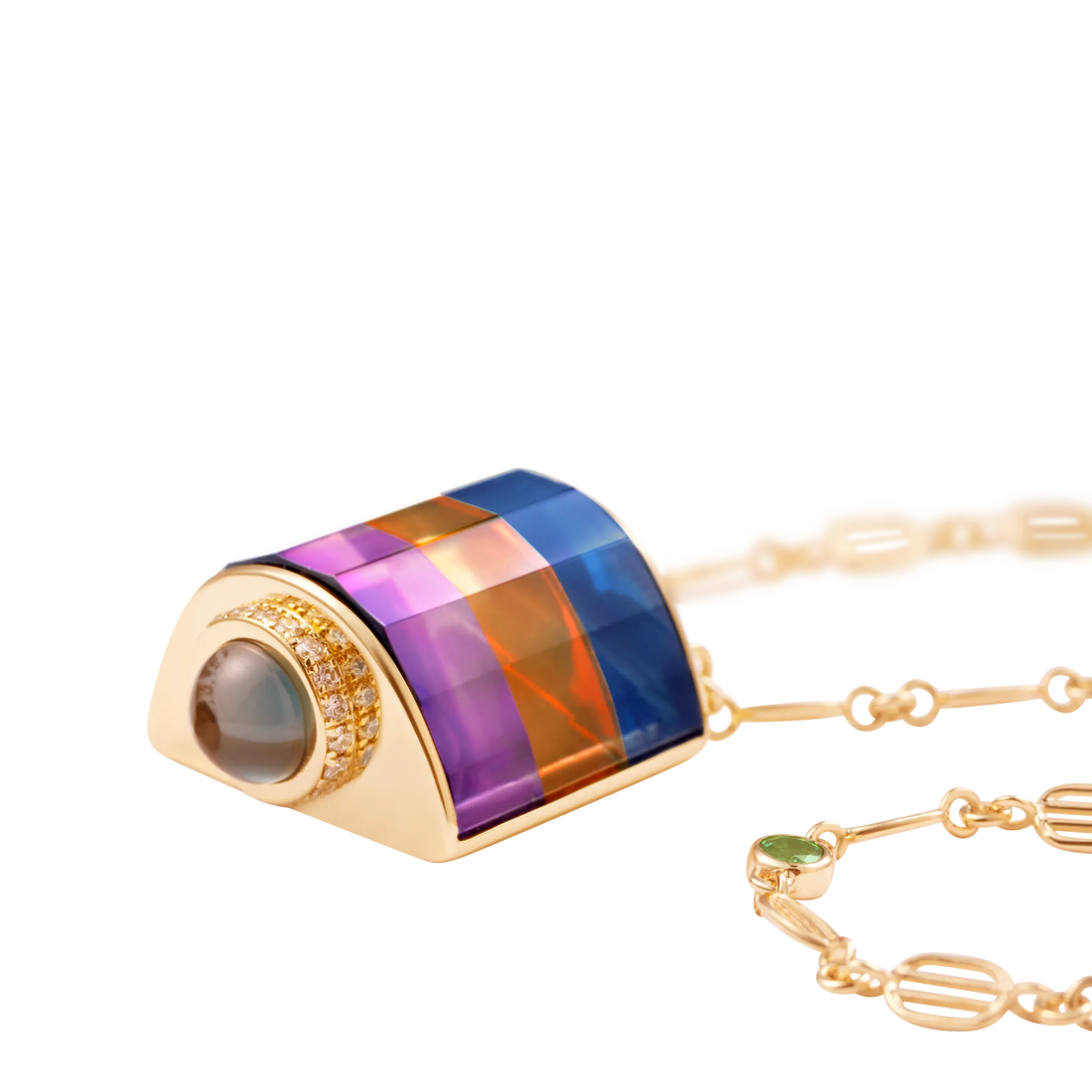Iridia Rainbow Necklace
