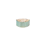 Iridia Green Jade Ring