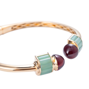 Iridia Green Jade Bracelet