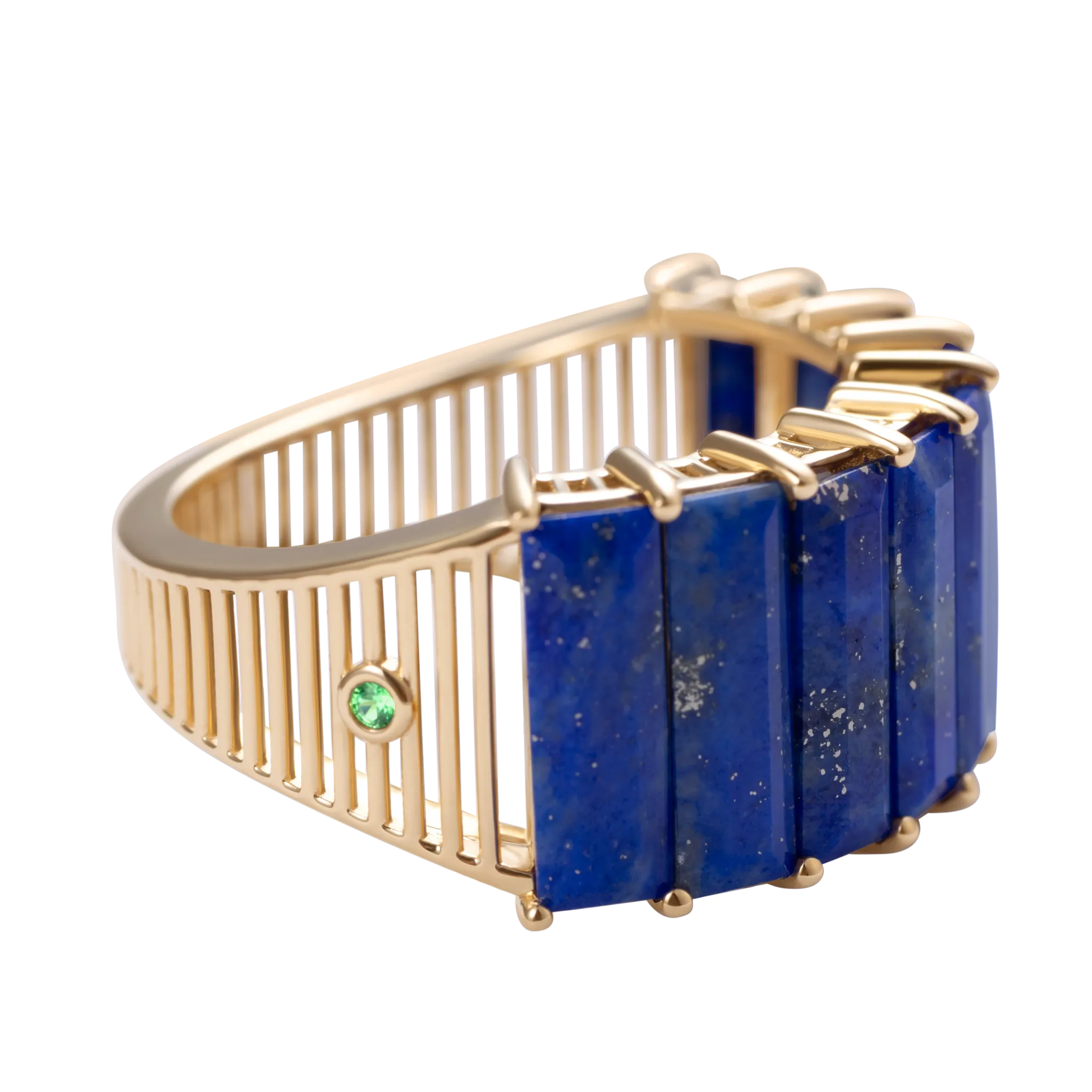 Iridia Lapis Lazuli Ring