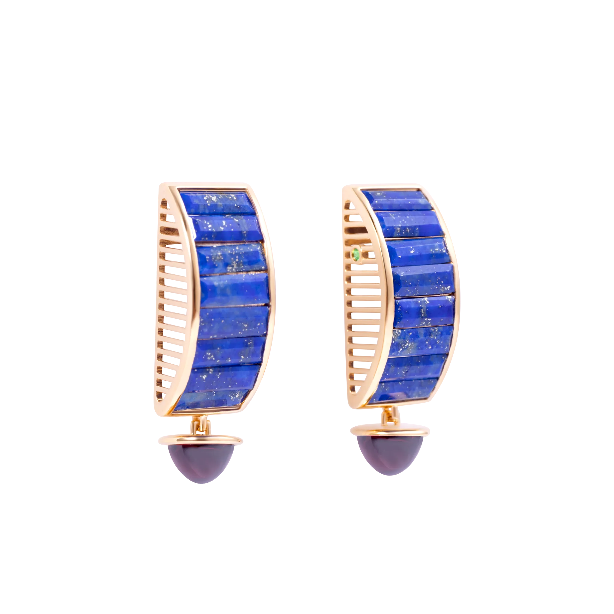 Iridia Lapis Lazuli Earrings