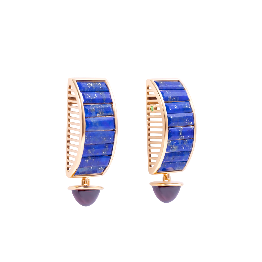 Iridia Lapis Lazuli Earrings