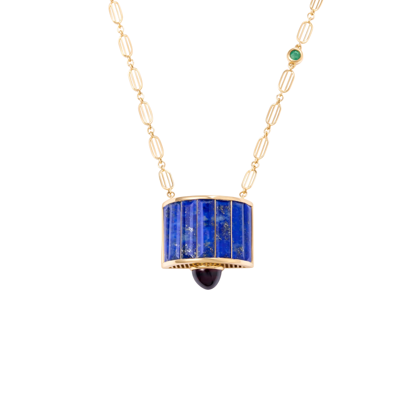 Iridia Lapis Lazuli Necklace