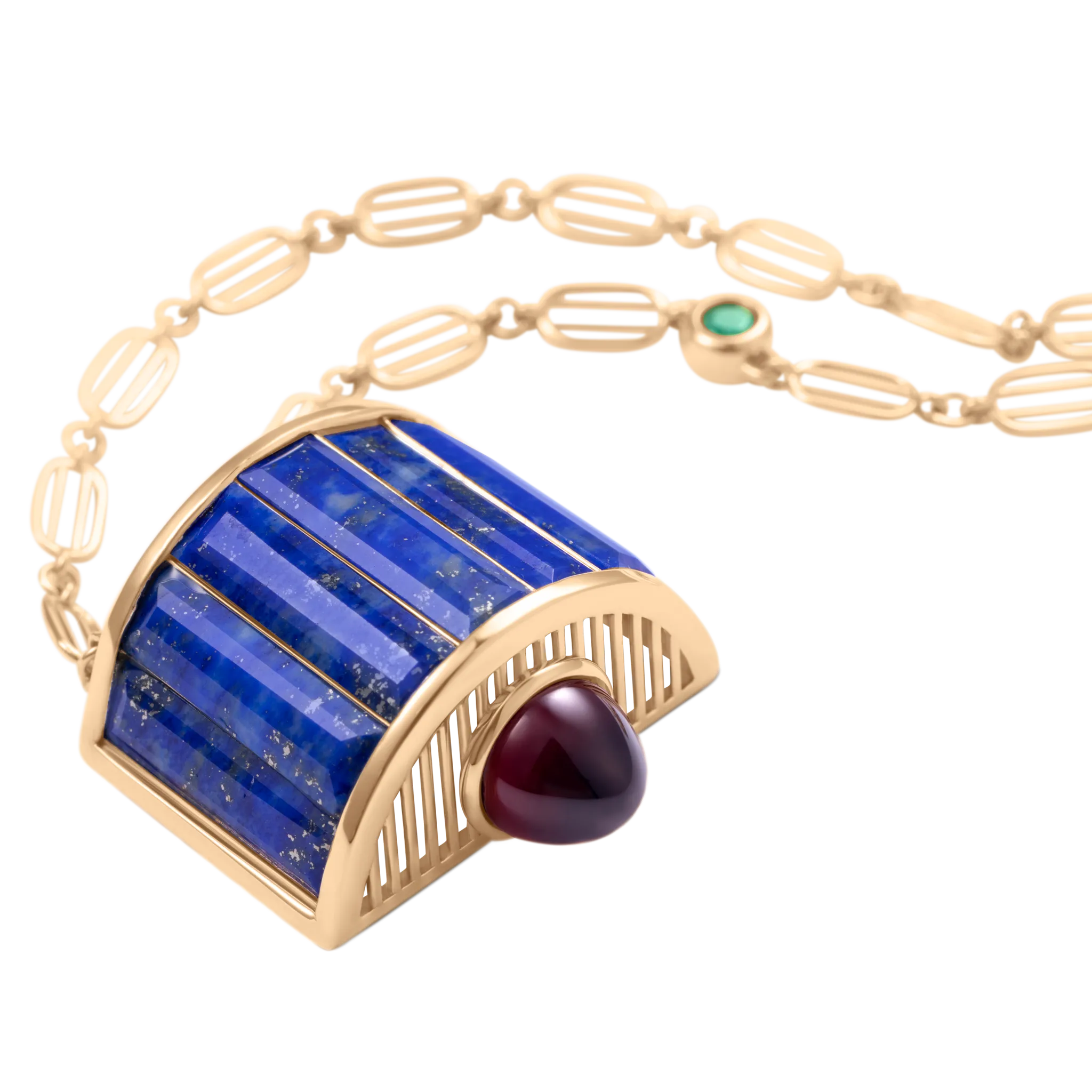 Iridia Lapis Lazuli Necklace