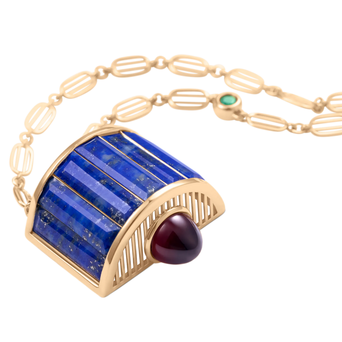 Iridia Lapis Lazuli Necklace