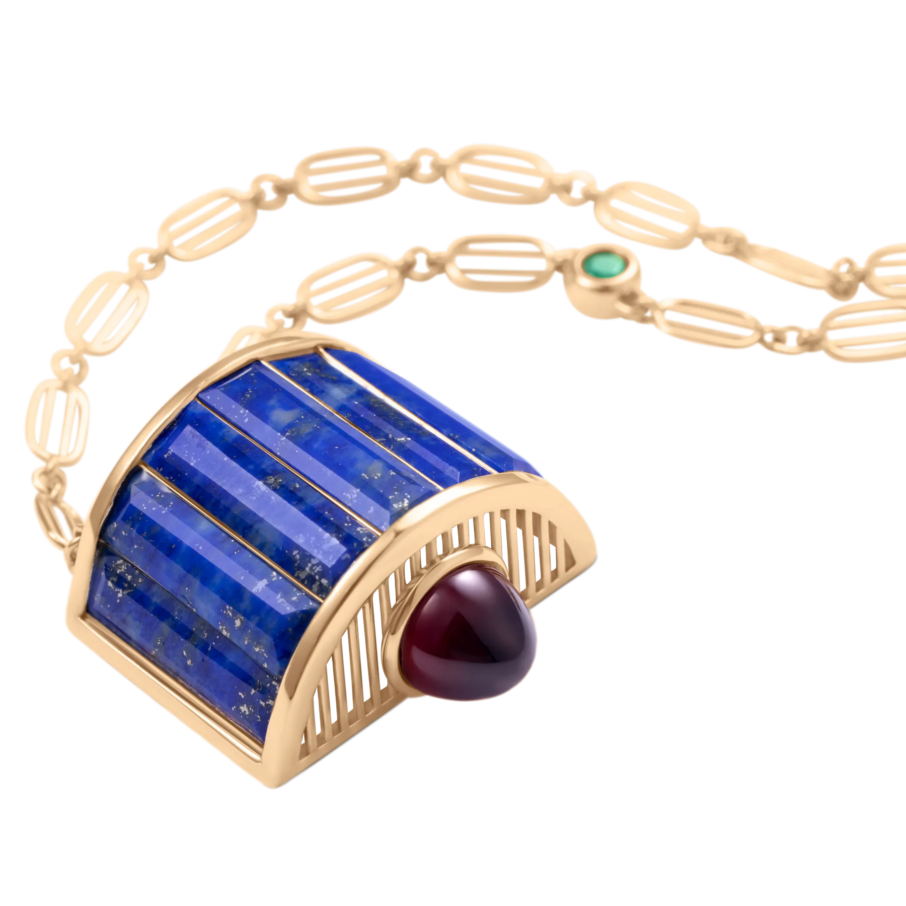 Iridia Lapis Lazuli Necklace
