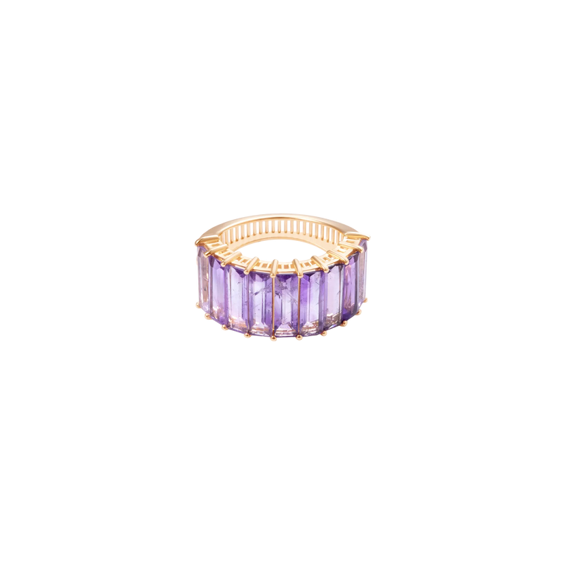 Iridia Amethyst Ring