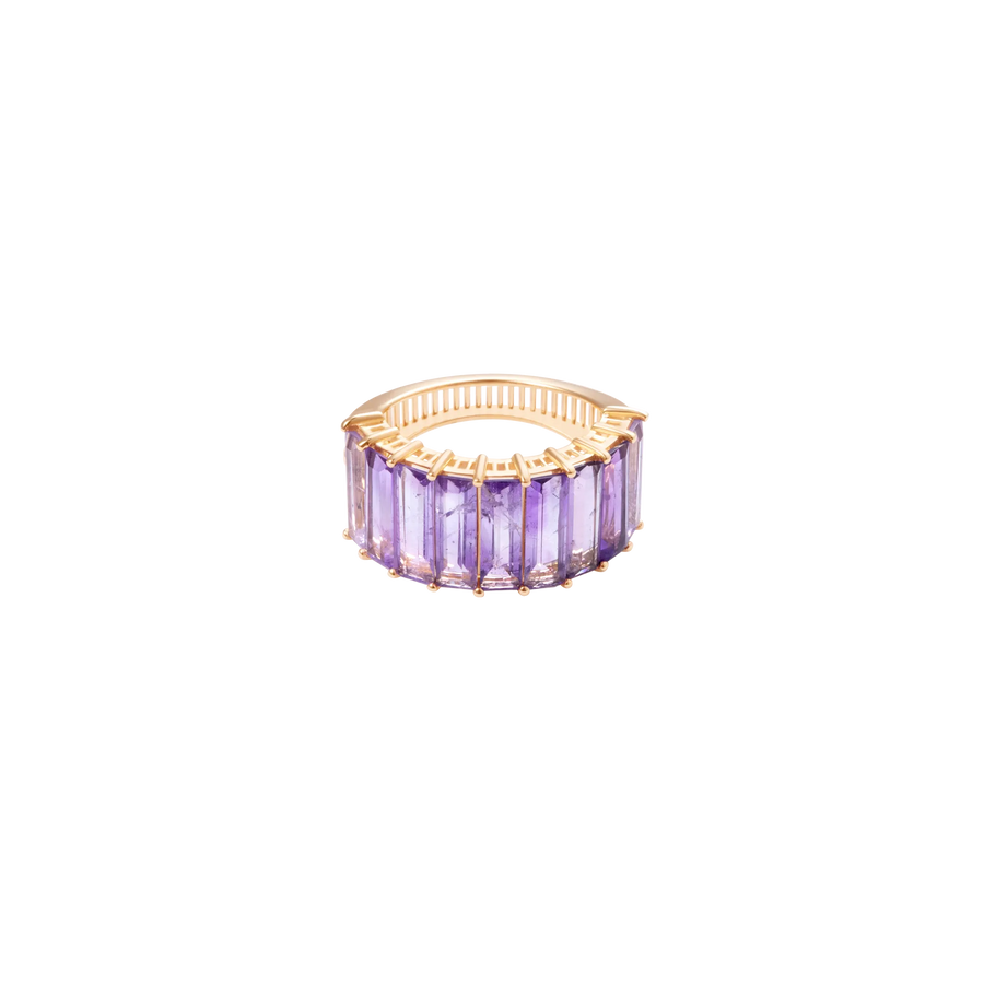 Iridia Amethyst Ring