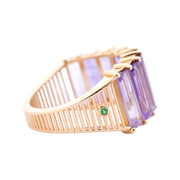 Iridia Amethyst Ring