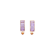 Iridia Amethyst Earrings