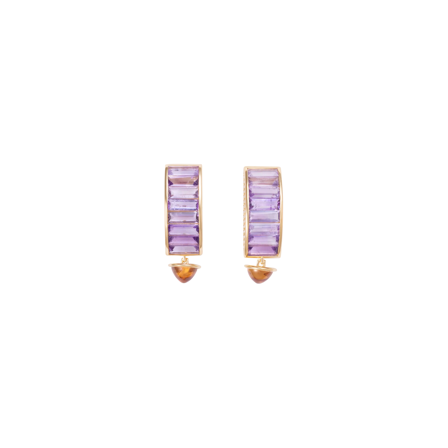 Iridia Amethyst Earrings