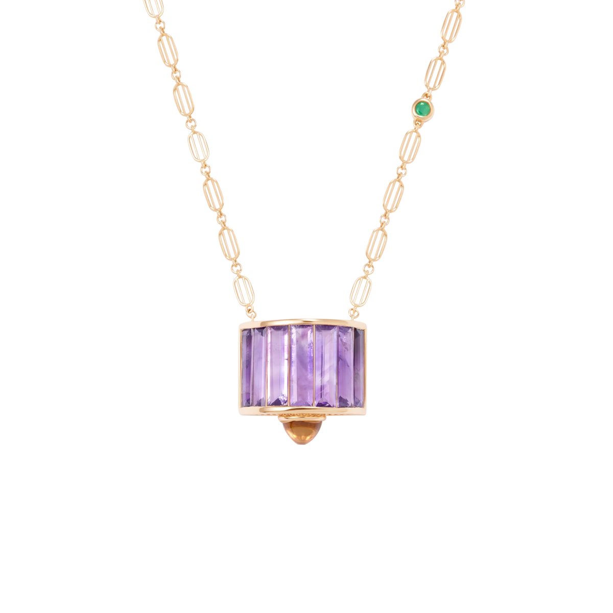 Iridia Amethyst Necklace
