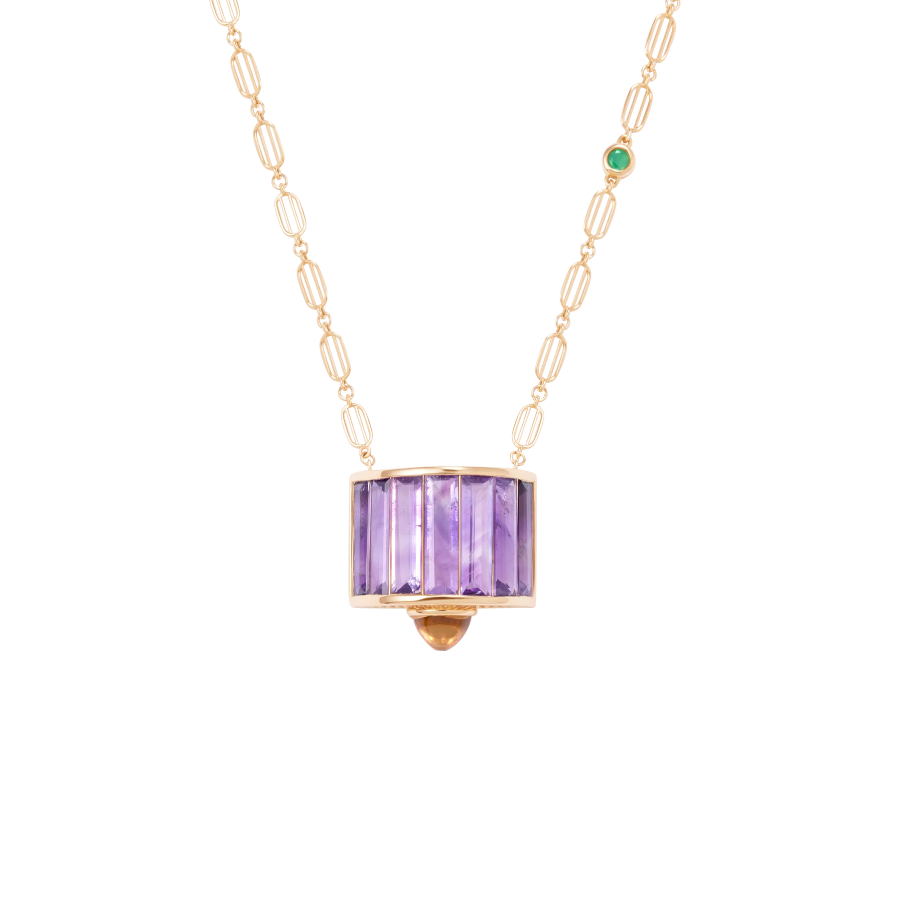 Iridia Amethyst Necklace