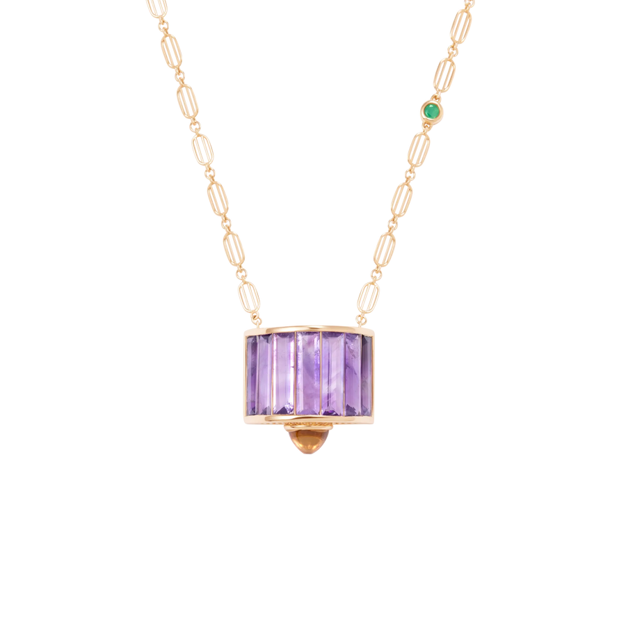 Iridia Amethyst Necklace
