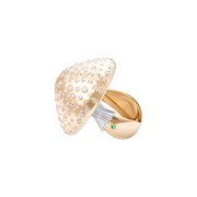Mycelium Funghi 18K Gold Diamond Ring