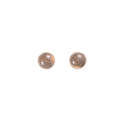 Torus Smoke Quartz Studs