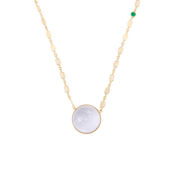 Torus Crystal Quartz Necklace