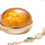 Torus Citrine Necklace