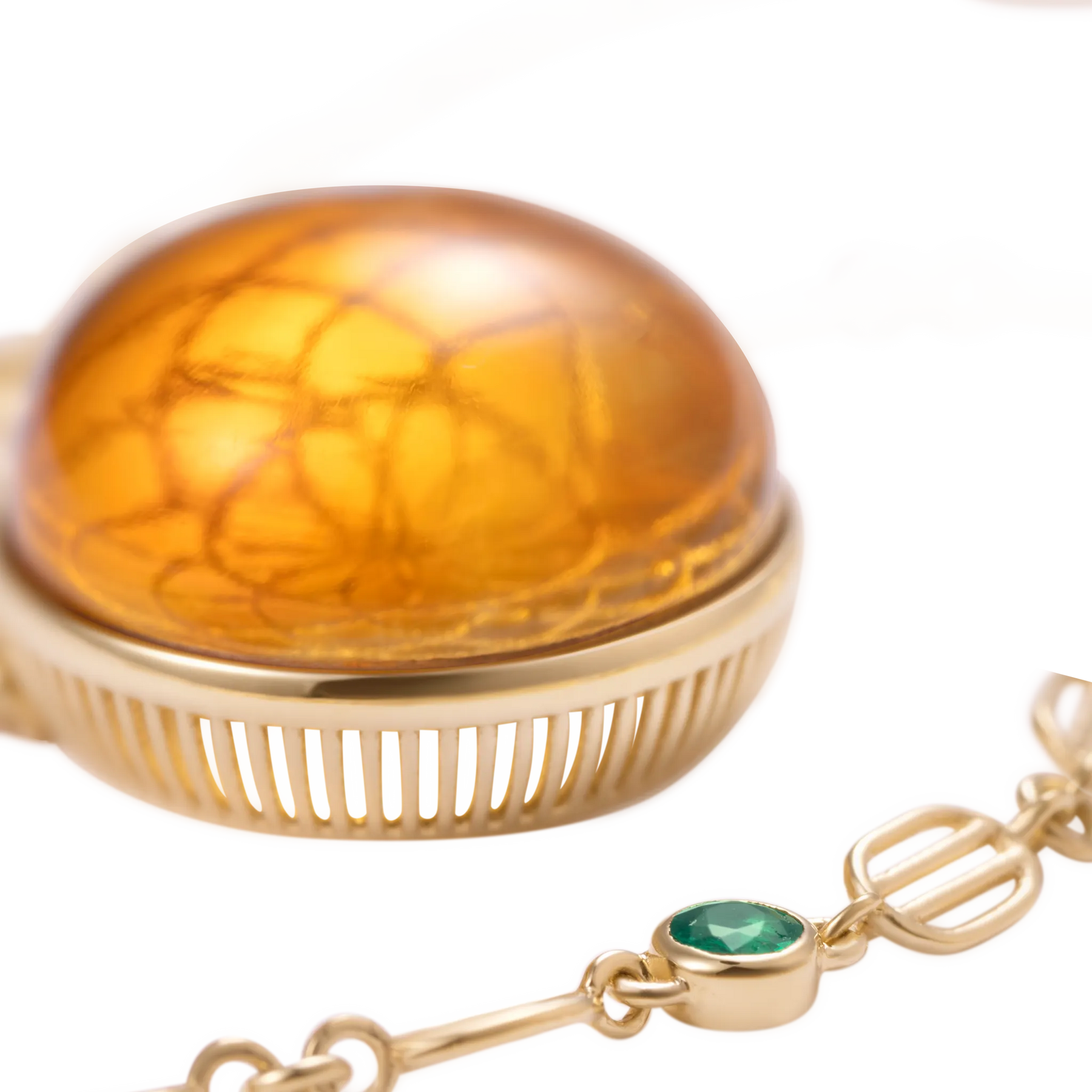 Torus Citrine Necklace