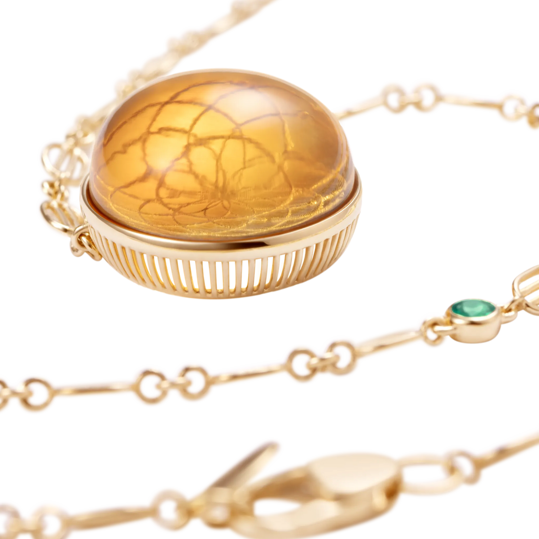 Torus Citrine Necklace