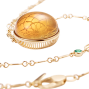 Torus Citrine Necklace