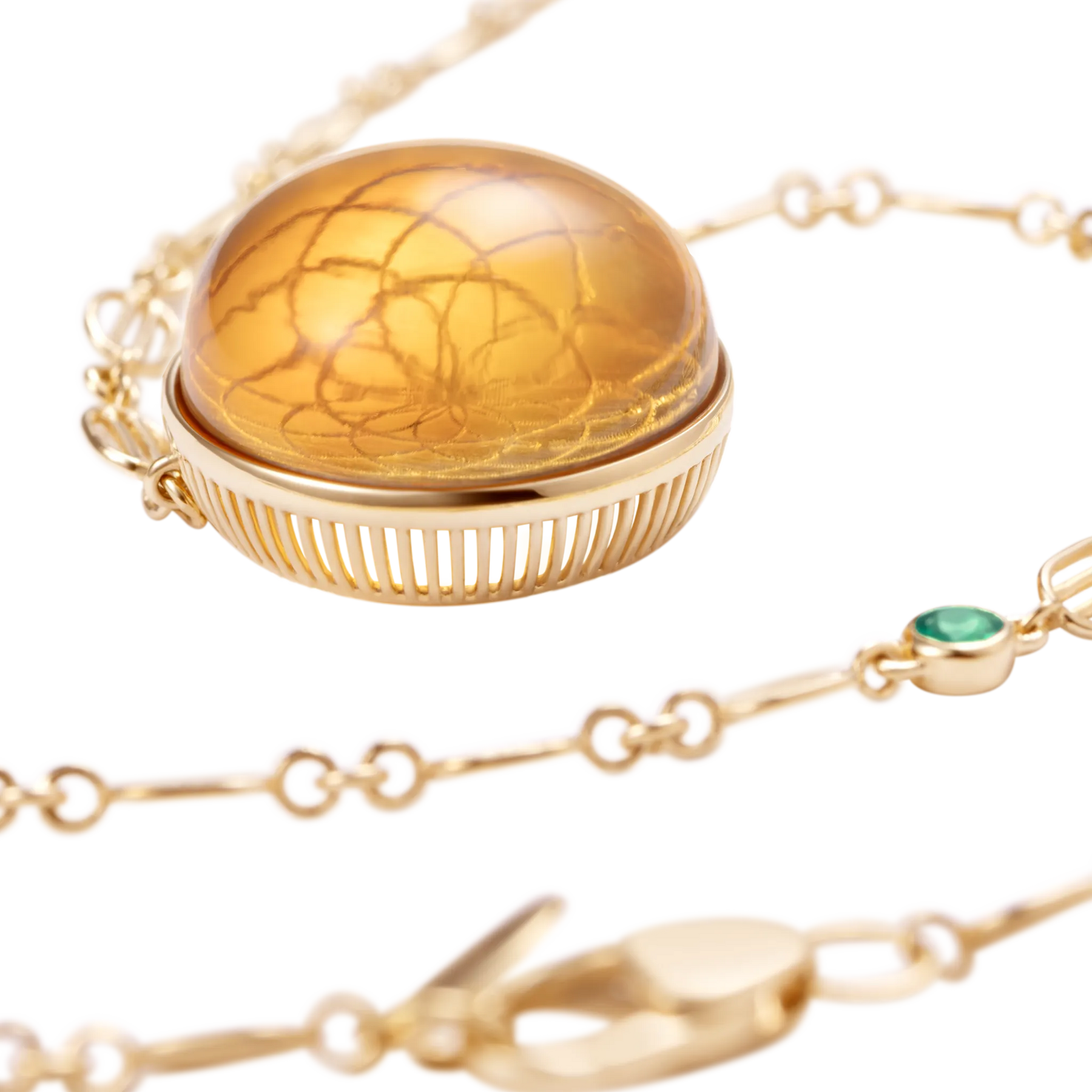 Torus Citrine Necklace
