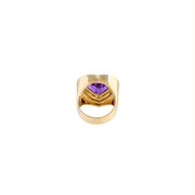 Aldebaran Heart Ring Amethyst